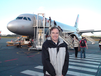 Jetstar Flight from Gold Coast to Hobart Airport