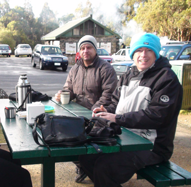 Afternoon Tea, Mt Wellington, Hobart